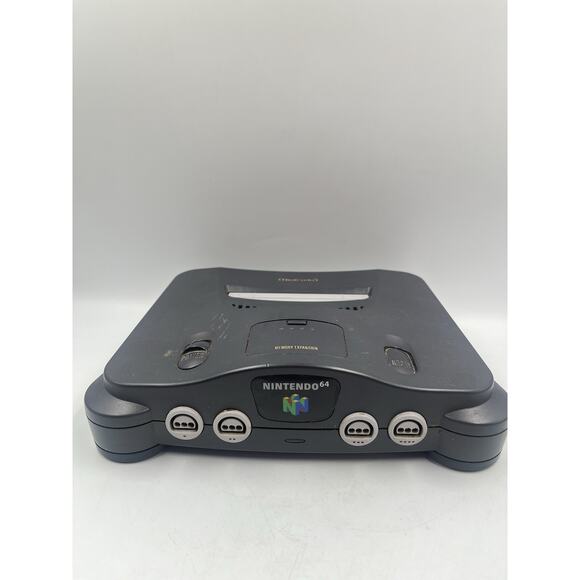 Nintendo 64 N64 Game Console Only NUS-001 Black - Tested & Working - Picture 2 of 13